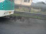 Air Pollution - Smoke Belching - Health - Pollution - Environment - Bus