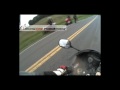 Motorcycle Hits Deer @ 85 mph, Helmet Cam 6-28-09