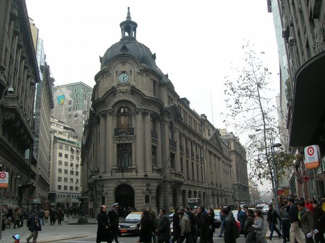 The BCS, Chile. Santiago Stock Exchange ( Bolsa de Comercio de Santiago )