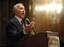 Los Angeles Dodgers owner Frank McCourt Jr. speaks during a Town Hall Los Angeles speech at a Los Angeles hotel Thursday, March 19, 2009.