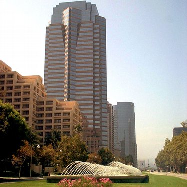 The Fox Plaza in Century City, headquarters for 20th Century Fox, is a major financial district for West Los Angeles