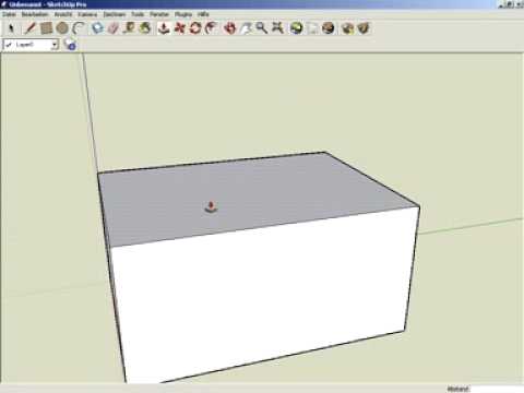 google sketchup tutorial 1 - the basic tools