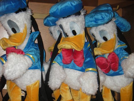 The Disney Gift -Soft Toys Walt Disney Characters - Donald Duck