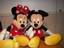 The Disney Gift -Soft Toys Walt Disney Characters - Mickey and Minnie