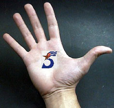 Hand and Logo