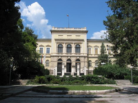 The Archaeological Museum occupies an ornate 19-century former girls' school