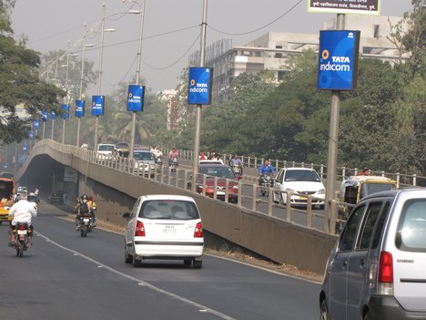 Fly over - a solution for traffic jam in Indian cities.