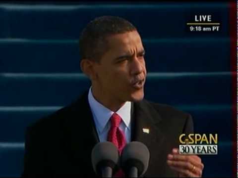 President Barack Obama 2009 Inauguration and Address