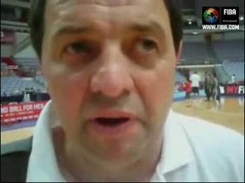 Rajko TOROMAN post-game interview (Iran)