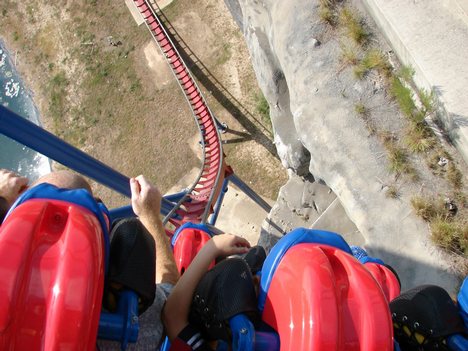 S:KC's helical drop Contrary to what some believe, Superman: Krypton Coaster will not be receiving the Bizarro makeover Six Flags has recently given to some of its coasters, namely the former Medusa at Six Flags Great Adventure