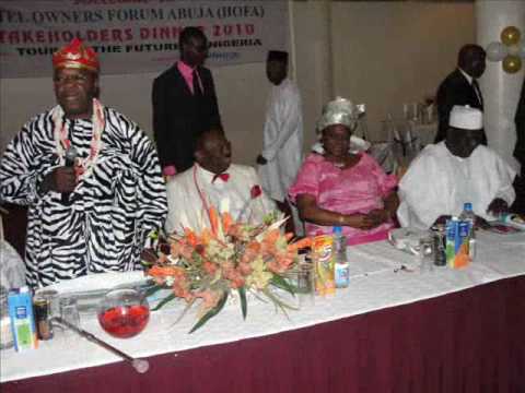 HOTEL OWNERS FORUM, STAKEHOLDERS' DINNER ABUJA 2010.wmv