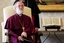 Archbishop of Canterbury Rowan Williams listens to Pope Benedict XVI (unseen) delivering his speech, during private talks at the Vatican Thursday, Nov. 23, 2006. They acknowledged there were "serious obstacles" on the path to closer ties between Catholics and Anglicans, reflecting tensions over Anglicans' blessings of same-sex unions and the ordination of women and decided to commit themselves to continuing di