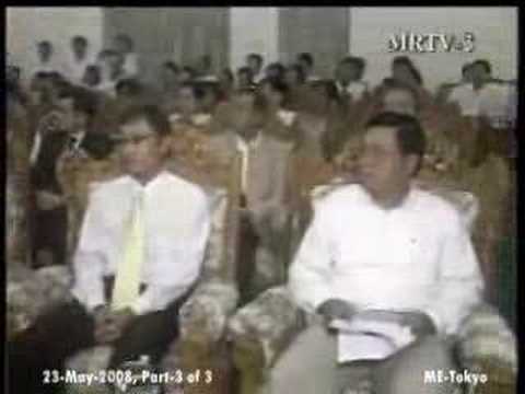 Myanmar - Part 3 of 3, 23-May-2008, MRTV-3 Online Video News