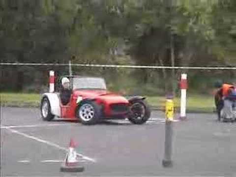 Locost Autotest driver Christopher Evans not caterham or lotus 7