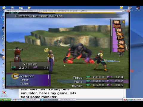 Setting Up PS2 Emulator PCSX2 v0.9.6 - Final Fantasy 10