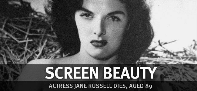 Jane Russell dies, aged 89