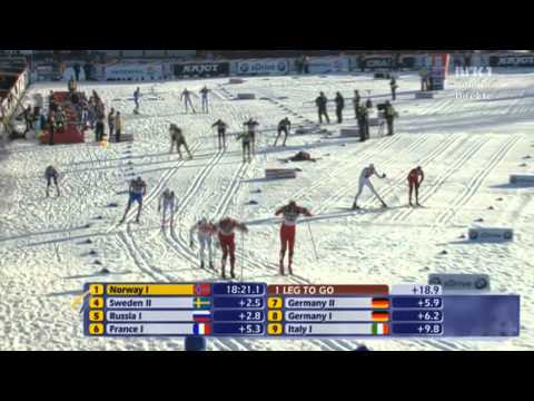 Team-sprint Men Liberec 2011 - Norway wins!