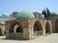 Ablution fountain in the mosque's courtyard