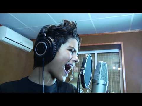 Abraham Mateo (12 AÑOS) - l SURRENDER - (Celine Dion) Studio RC