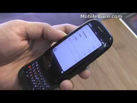 Demo of Palm Pre (GSM/UMTS) from MWC09