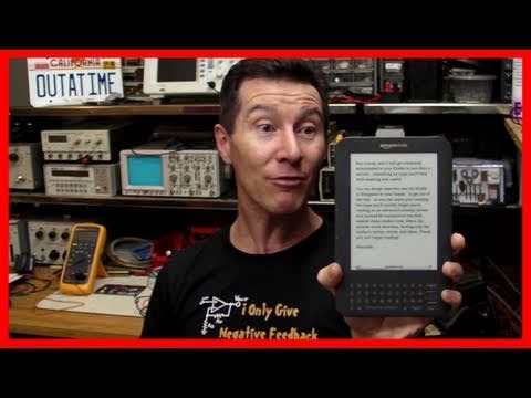 EEVblog #108 - Amazon Kindle 3 3G GSM/WiFi Review