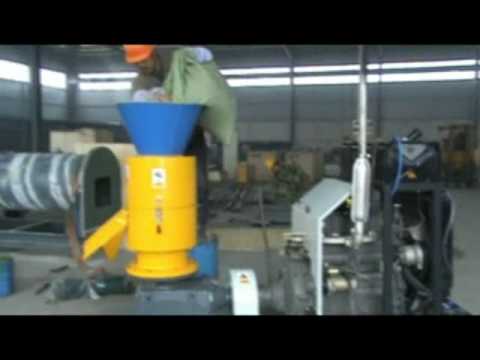 Portable Wood Pellet Mill - Biodiesel Powered