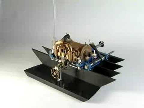 USS Monitor Steam Engine Model