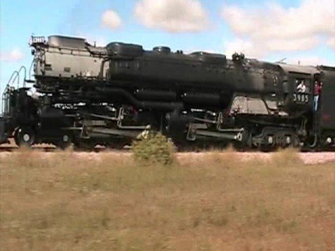 The BEST OLD STEAM LOCOMOTIVE VIDEO from Sibley, Iowa 2008 PART 1