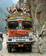 Cheering Sikh pilgrims arriving in Manikaran