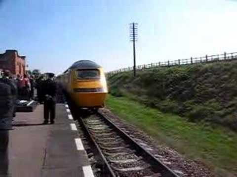 Hybrid HST on test at the Great Central Railway