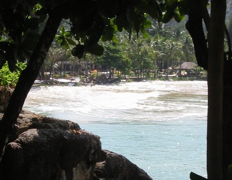 Tsunami at Kata Noi beach