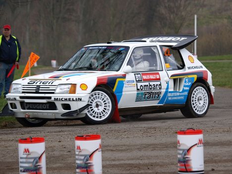 Group B Peugeot 205 Turbo 16. The 1986 season started with impressive performances by Finns Henri Toivonen and Alen in Lancia's new turbo- and supercharged Delta S4