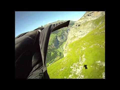 Jeb Corliss wing-suit demo