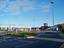 An image of the front of the terminal building of Leeds Bradford International Airport, Leeds, West Yorkshire, UK.