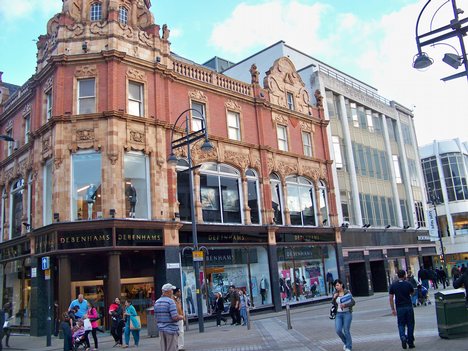 Debenhams on Brig gate in Leeds. Barnsley (opening with completion of Markets complex c.2011) Bradford (opening with completion of Broadway shopping center)