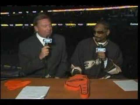 Snoop Dog and Anaheim Ducks - FSN Interview