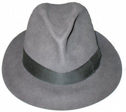 A fedora made by Borsalino