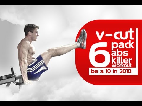 V-Cut RIPPED 6-Pack Abs Killer Workout 