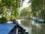 Approaching the Canal du Midi bridge at Capestang