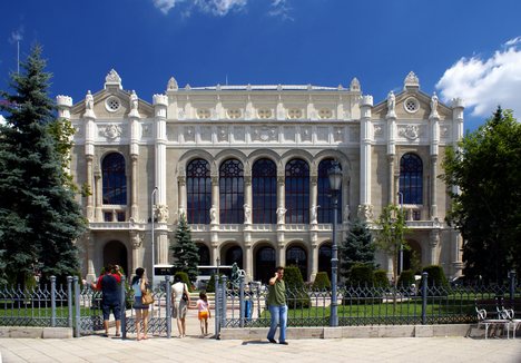 Budapest Vigado Concert Hall The city is home to the largest synagogue in Europe (Dohány Street Synagogue)[39], the largest medicinal bath in Europe (Széchenyi Medicinal Bath) and the third largest Parliament building in the world, once the largest in the world