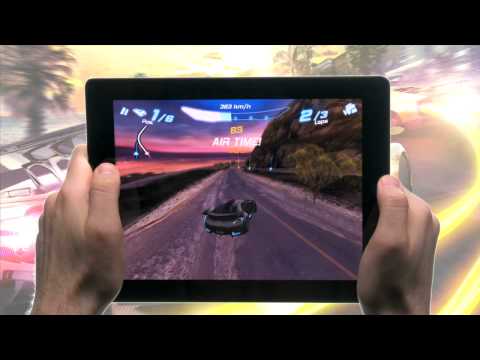 Asphalt 6: Adrenaline HD - iPad 2 - Hands-on video