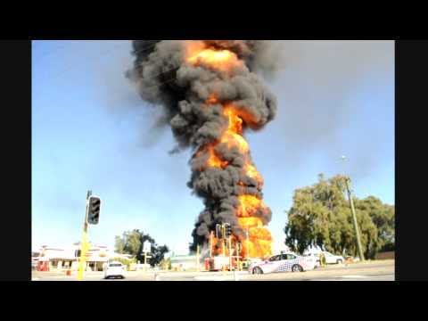 Maddington Woolworths Petrol/Gas Station Tanker Fire