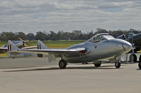 Vampire T35 (A79-617) at the Temora Aviation Museum