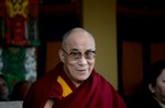 Tibetan spiritual leader His Holiness the Dalai Lama during commemorating the 52nd anniversary of Tibetan national uprising day in Dharamshala, India