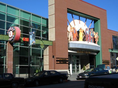 Entrance of the American Jazz Museum