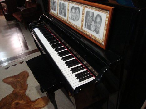 Family Piano - Black Trebel Piano