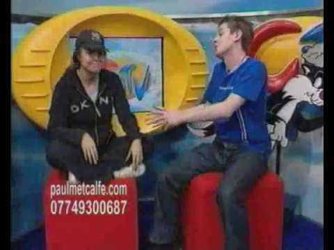 TV Presenter Paul Metcalfe live Show reel 1.