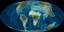 A global paleogeographic reconstruction of the Earth during the Eocene, some 50 million years ago