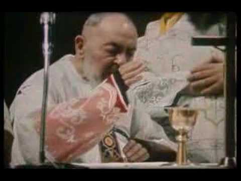 Padre Pio - Celebrates the Eucharist