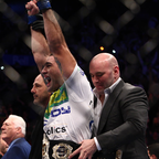 Shogun Rua after defeating Lyoto Machida